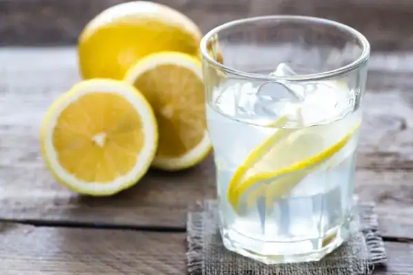 Image of lemon water to aid hydration Wisley